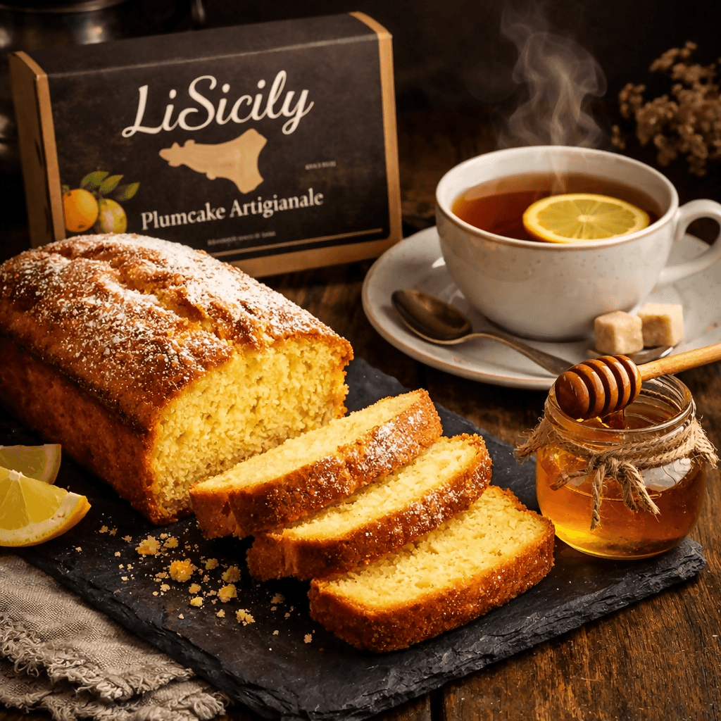 2x Plumcake Lisicily 2 Confezioni Da 400 Gr Plumcake Morbido per Colazione E Merenda Prodotto Artigianalmente in Torte al burro LiSicily dolci per passione - Alassio, commercioVirtuoso.it