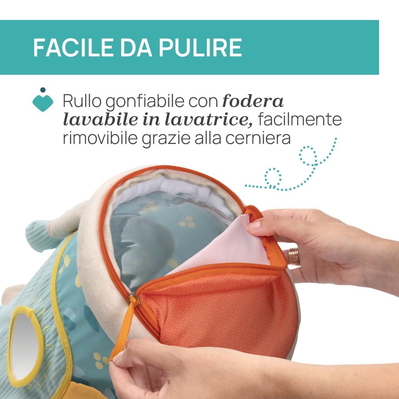 CHICCO Rullo Elefante Sensoriale - gioco morbido ed interattivo - centro di attività sensoriali - da 0 mesi in Giochi elettronici Sanitaria Gioia del Bimbo - Villa San Giovanni, commercioVirtuoso.it