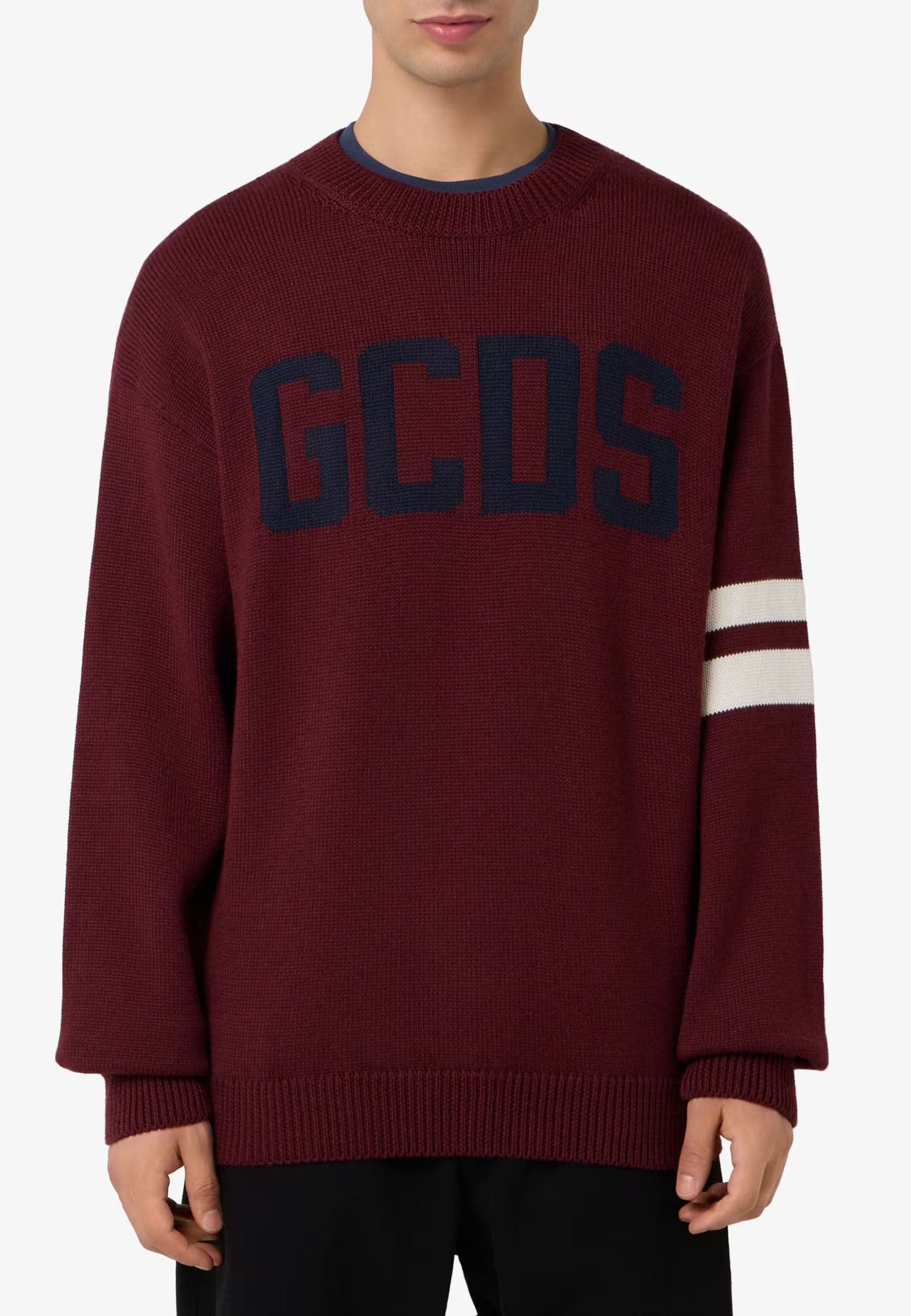 GCDS MAGLIONE LOGO REGULAR SWEATER da uomo in Maglioni Drestige - Casamassima, commercioVirtuoso.it