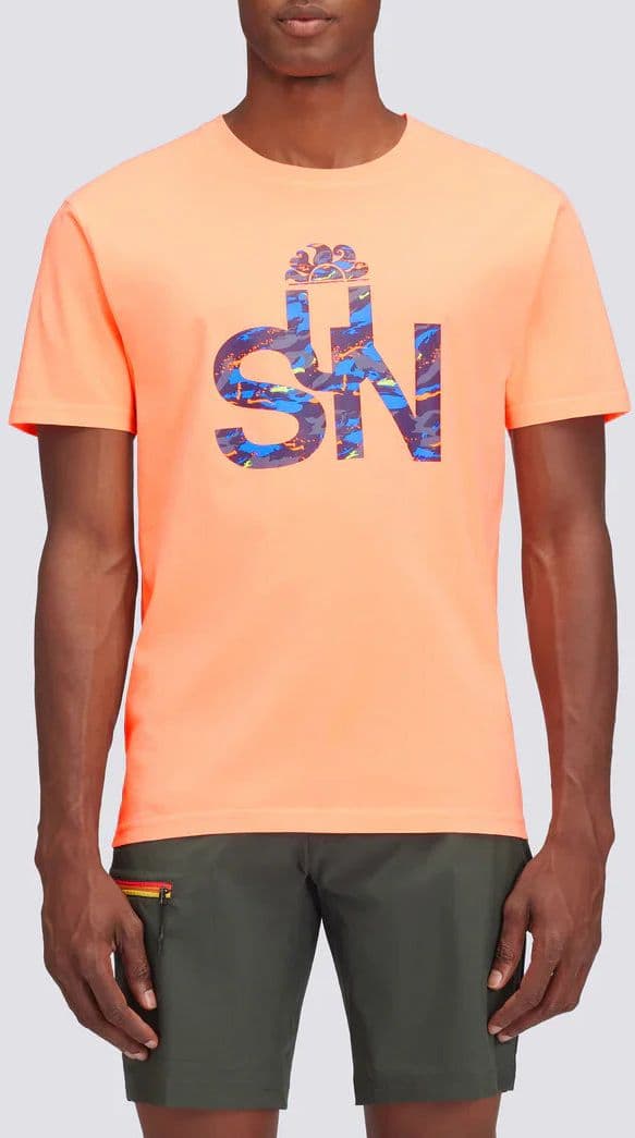 Sundek t-shirt uomo con logo camou in T-shirt Broadway Red - Barletta, commercioVirtuoso.it