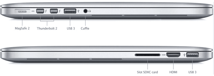 APPLE MACBOOK PRO 15" 2015 i7 / 16GB / 256GB - Silver in Portatili Webstore srl - Bonate Sotto, commercioVirtuoso.it