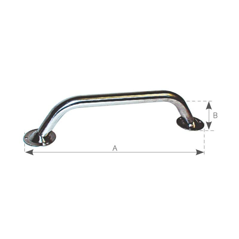 Maniglia Inox Mm.300 in Tiretti Ebricowill - Palermo, commercioVirtuoso.it