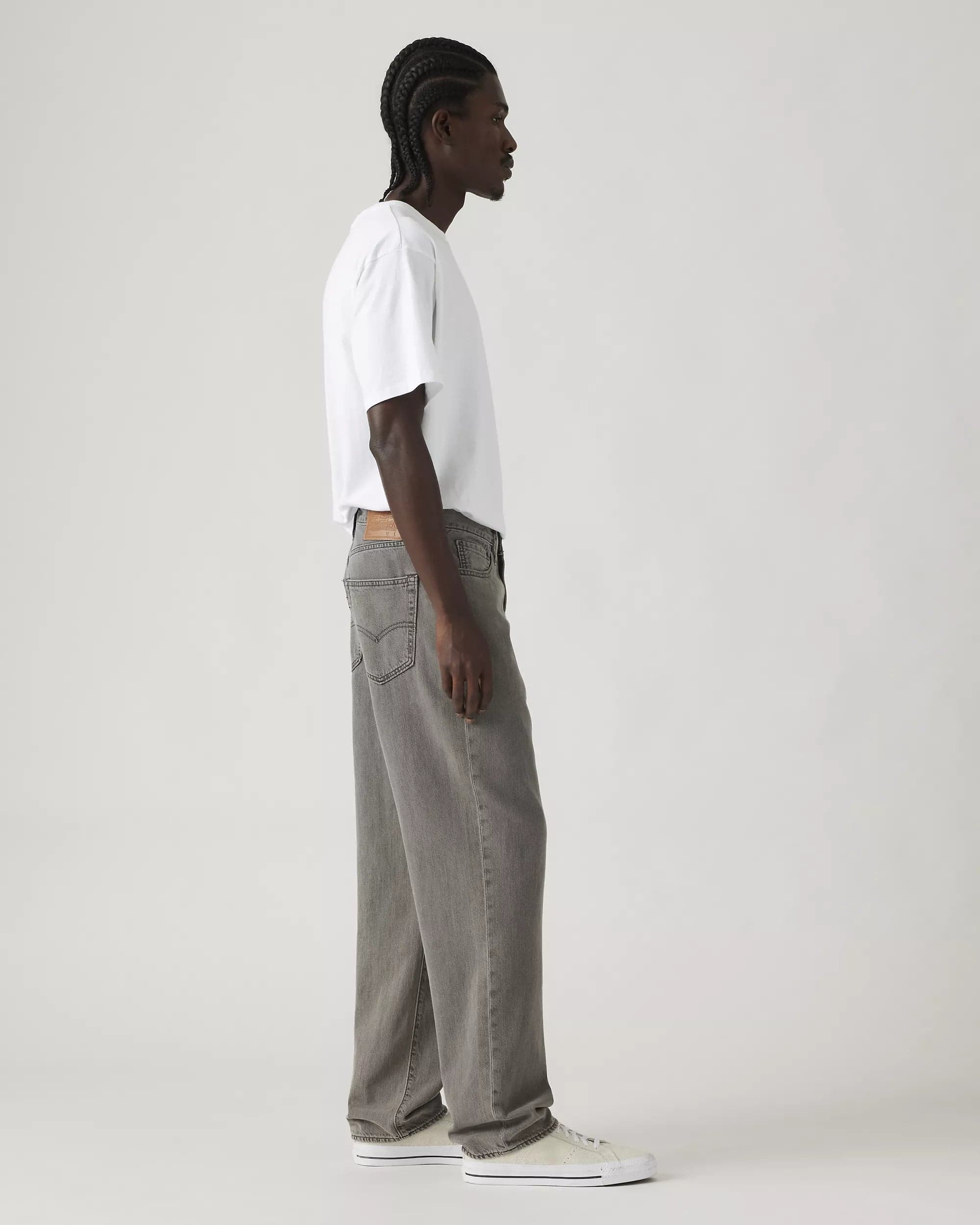Levi's 568™ Loose Straight Jeans Uomo Linen+ Denim Grigio Lightweight 290370082 in Jeans Broadway Red - Barletta, commercioVirtuoso.it