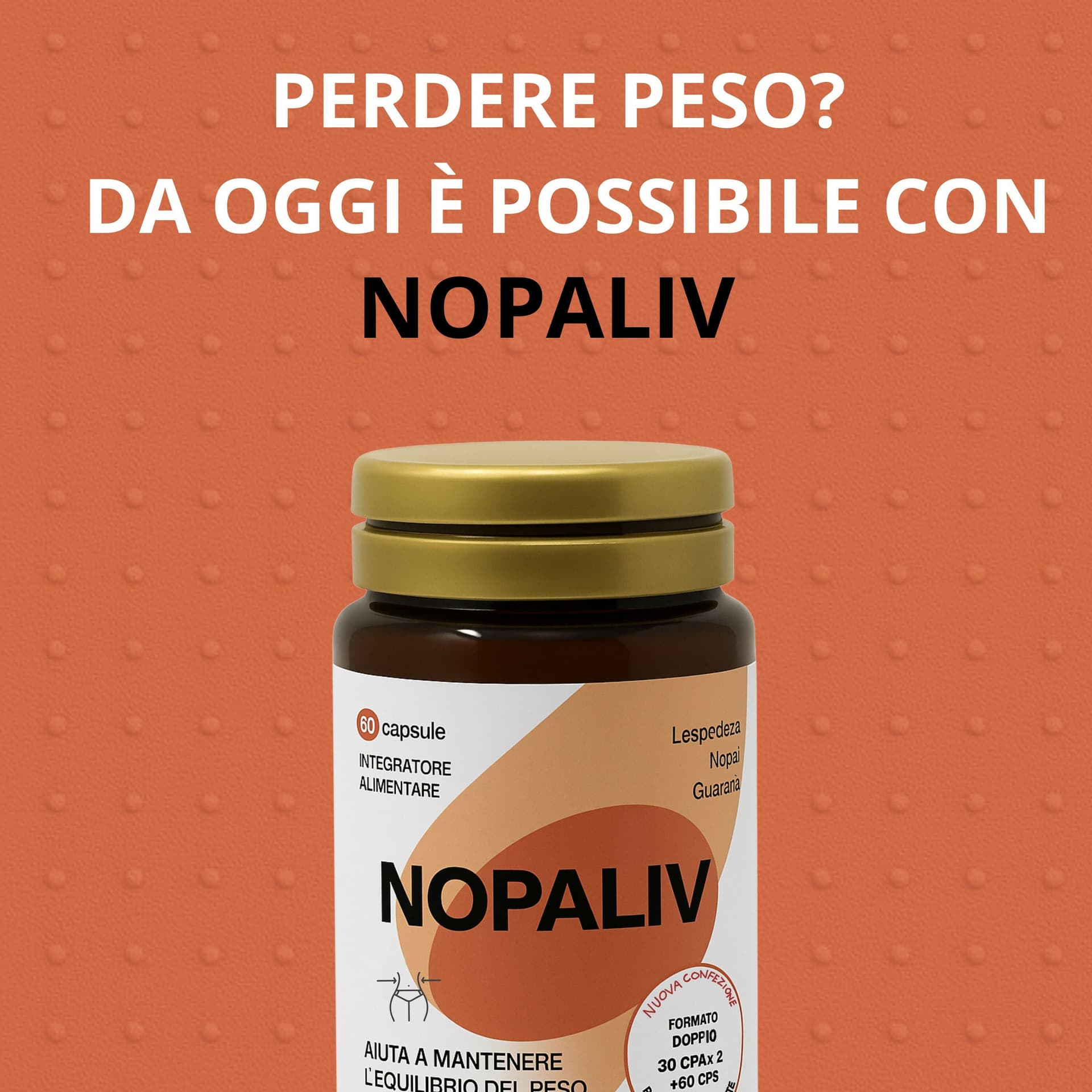 Integratore Dimagrante Naturale – Supporto per Controllo della Fame e Metabolismo | Formula con Ingredienti Selezionati | Ideale per Dieta ed Equilibrio Alimentare Nopaliv 60 Compresse in Soppressori dell'appetito BasketGuru Italia - Palermo, commercioVirtuoso.it