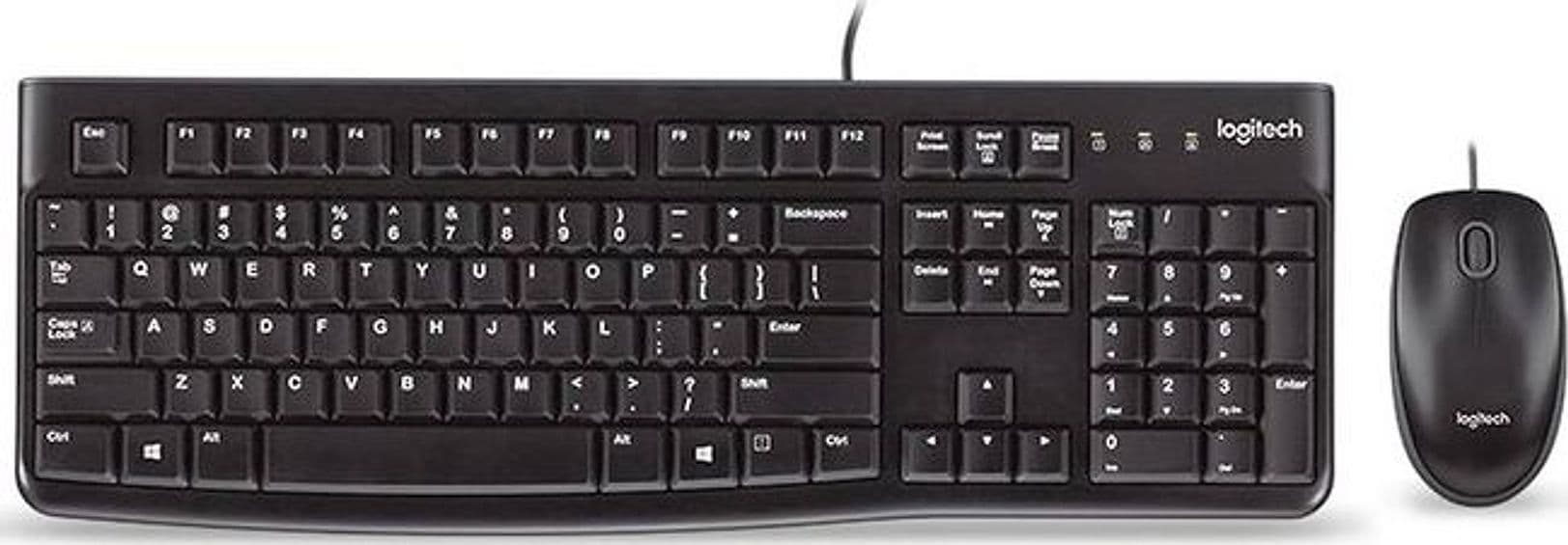 KIT TASTIERA E MOUSE LOGITECH MK120 USB in Tastiere da gioco Webstore srl - Bonate Sotto, commercioVirtuoso.it