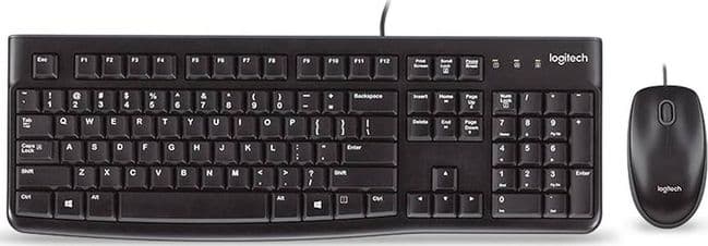 KIT TASTIERA E MOUSE LOGITECH MK120 USB in Tastiere da gioco Webstore srl - Bonate Sotto, commercioVirtuoso.it