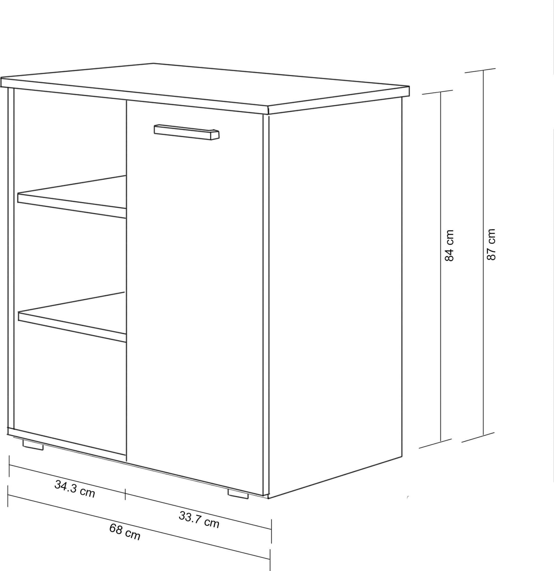 OREGON - mobile ingresso Marrone chiaro in Mobiletti Milani Home - Dueville, commercioVirtuoso.it