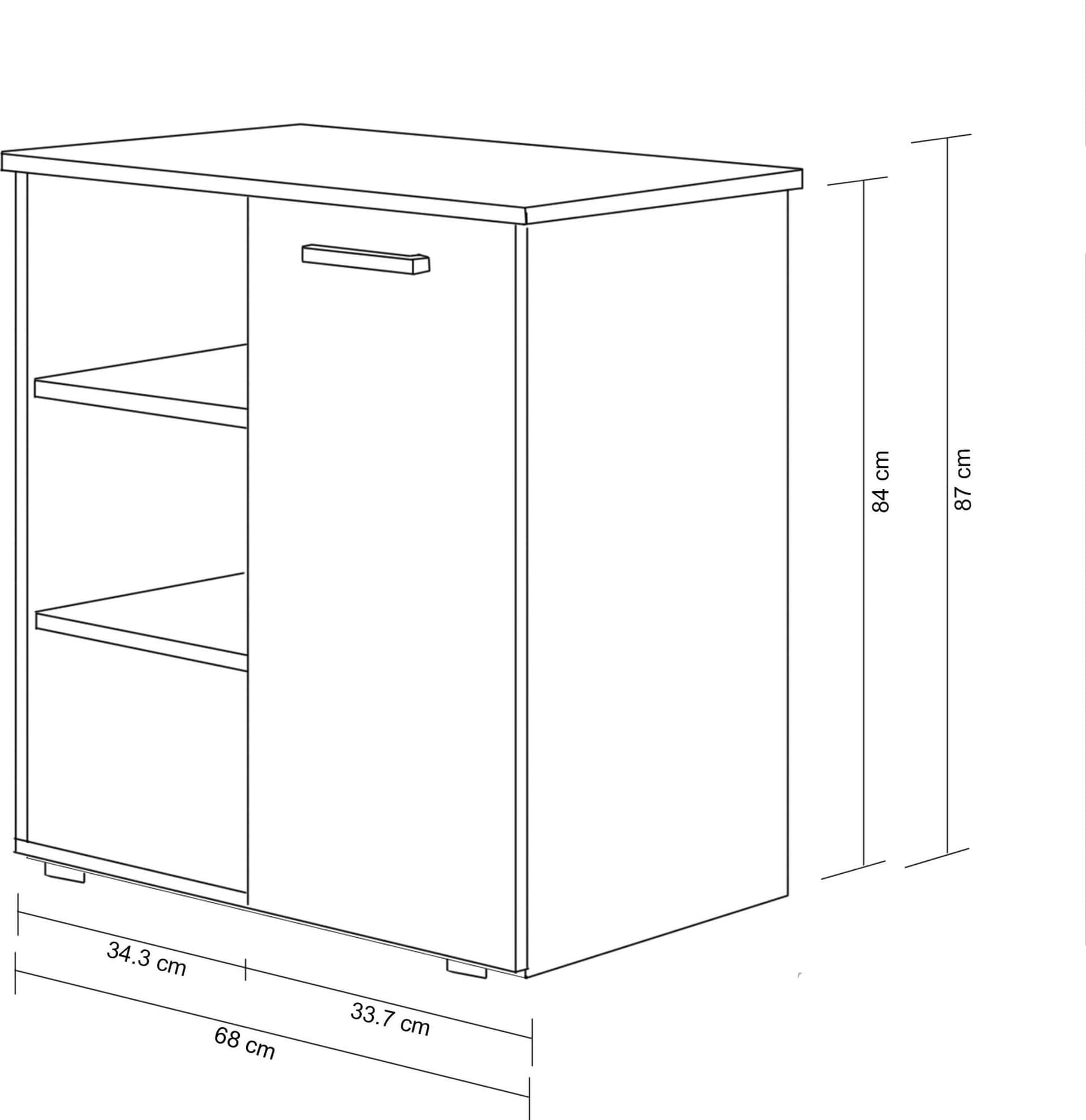 OREGON - mobile ingresso Bianco in Mobiletti Milani Home - Dueville, commercioVirtuoso.it