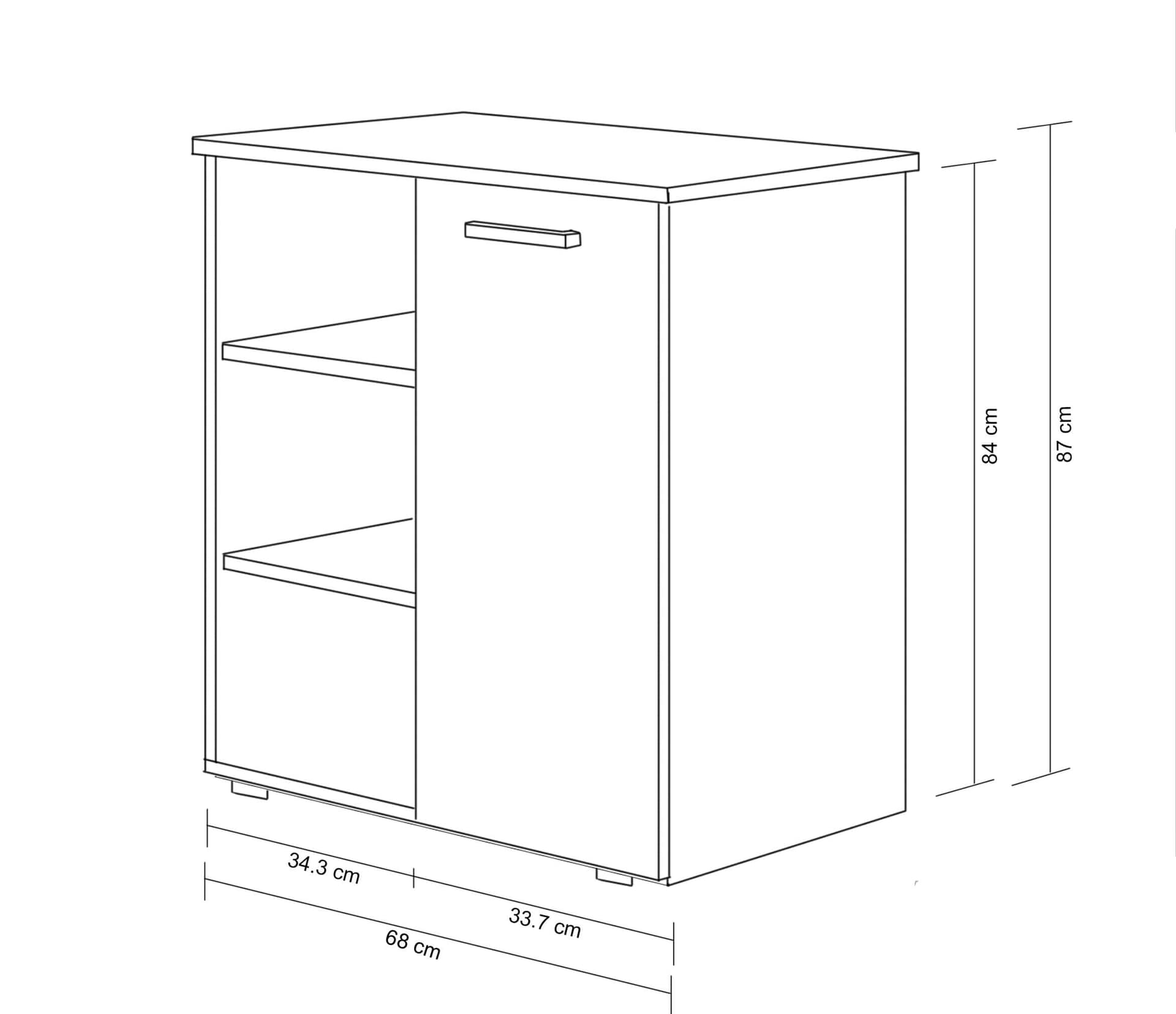 OREGON - mobile ingresso Bianco in Mobiletti Milani Home - Dueville, commercioVirtuoso.it