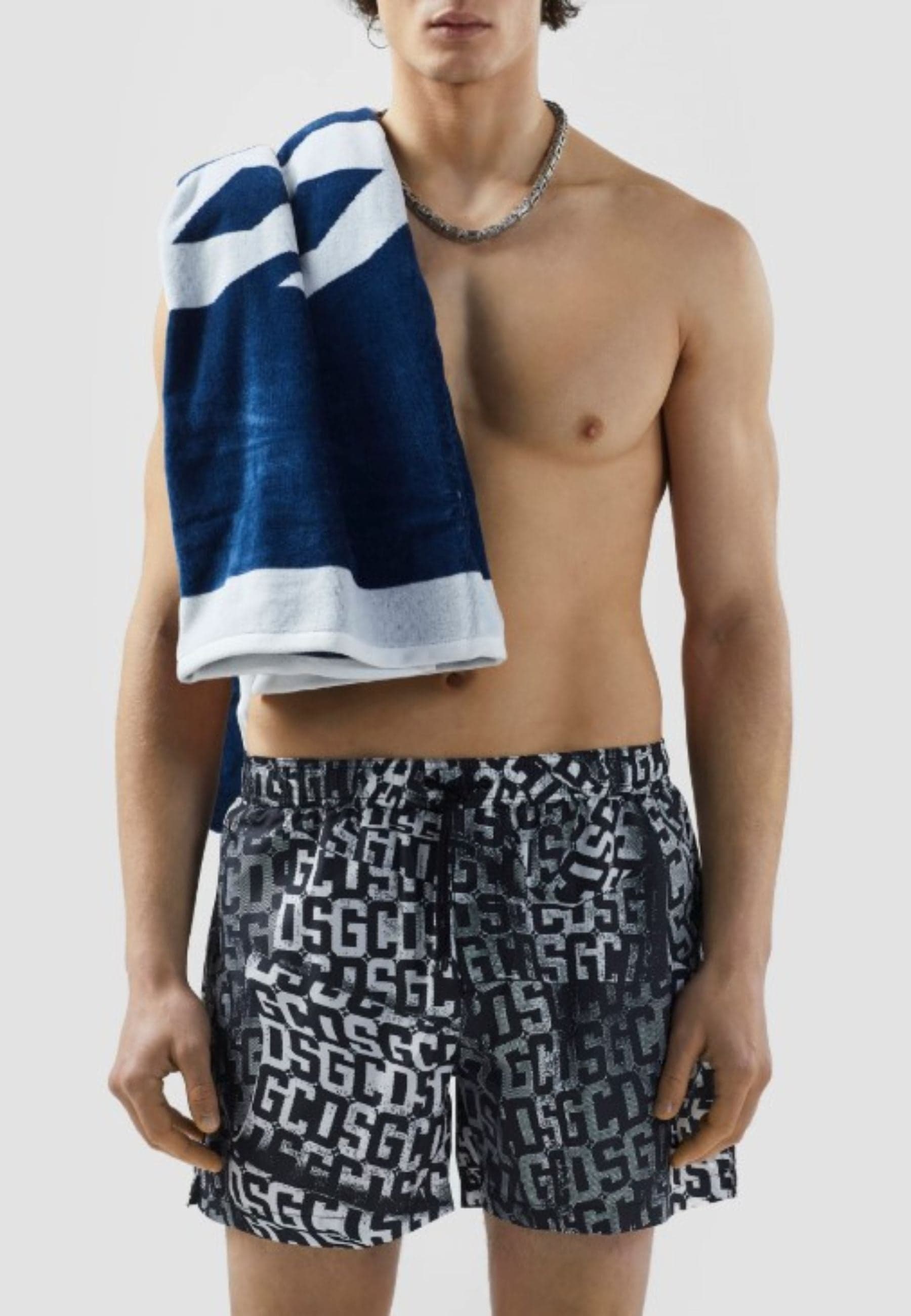 GCDS COSTUME ESSENTIALS MONOGRAM SWIMSHORTS da uomo in Pantaloncini e calzoncini Drestige - Casamassima, commercioVirtuoso.it