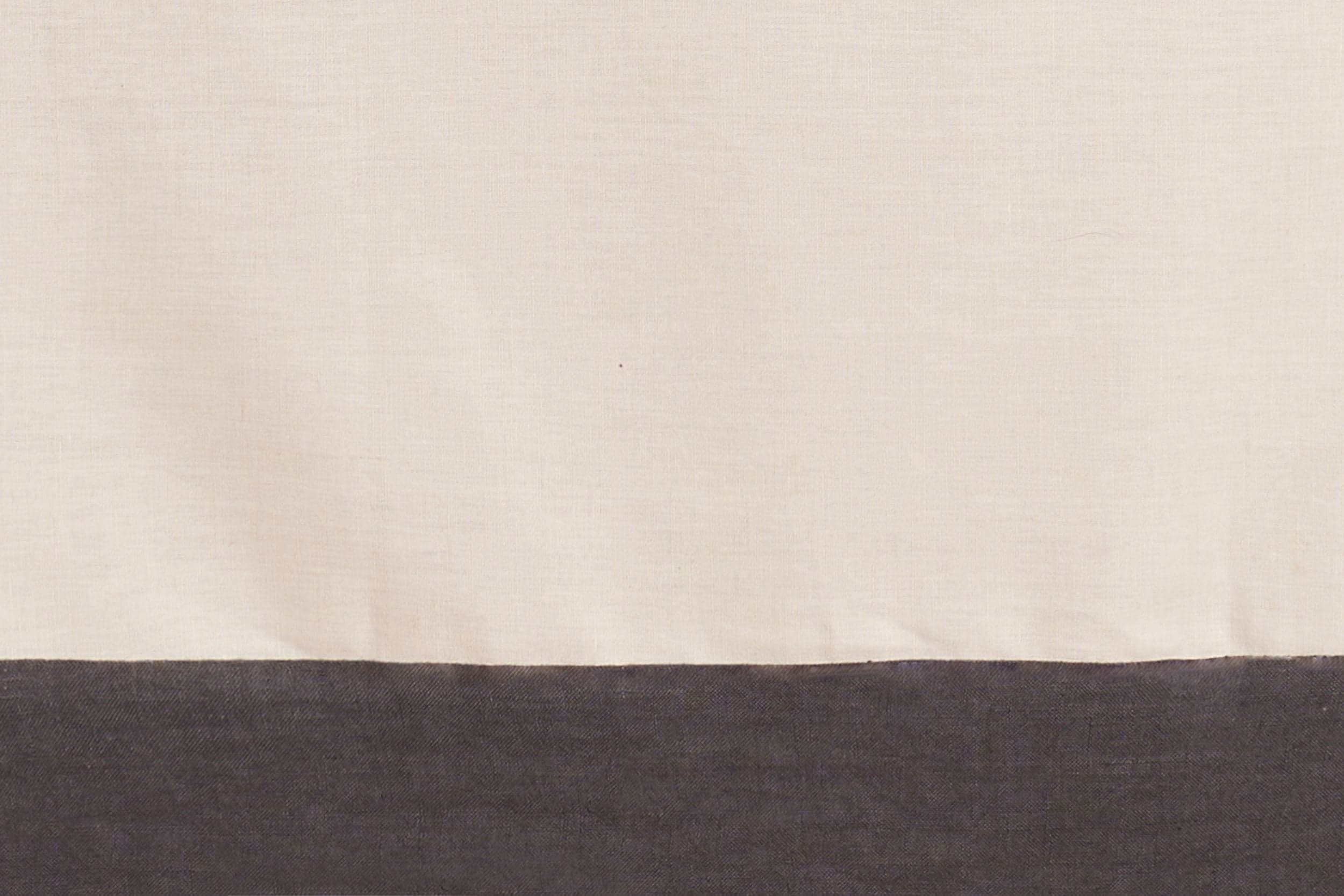 Runner in misto lino  con elegante bordo applicato made in italy  NATURALE/ANTRACITE in Runner Vanita di raso - Sesto San Giovanni, commercioVirtuoso.it