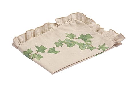 Set di 2 tovagliette americane colazione con decorazione frou frou coppia tovagliette 35 X 50 CM in misto lino stampa floreale fiori  morbide resistenti eleganti made in italy EDERA in Tovagliette Vanita di raso - Sesto San Giovanni, commercioVirtuoso.it