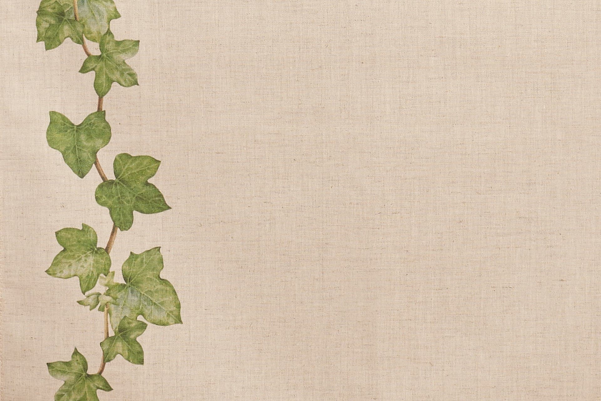 Runner da tavola in misto lino stampa floreale fiori morbido resistente elegante made in italy  EDERA - Vanita di raso