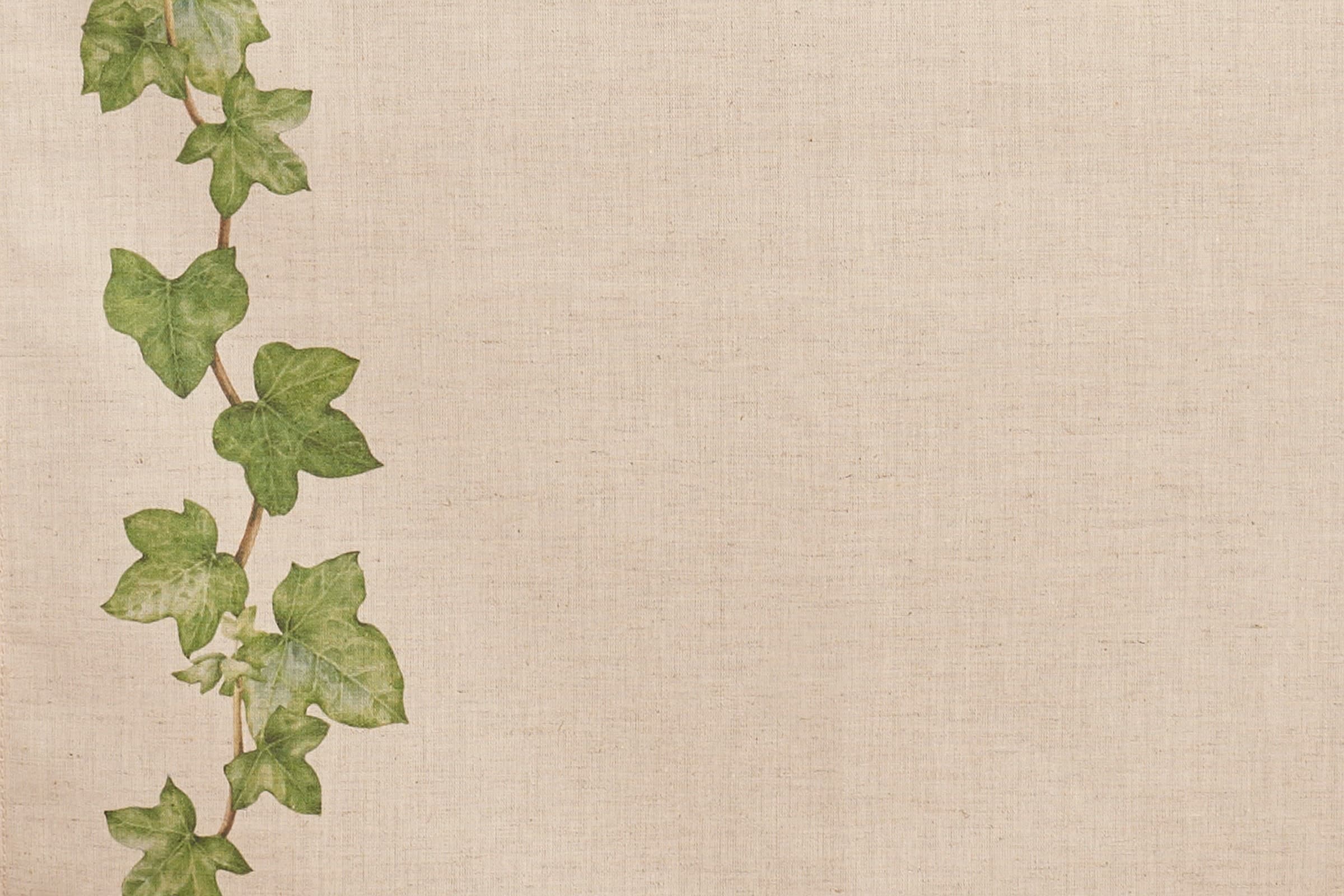 Runner da tavola in misto lino stampa floreale fiori morbido resistente elegante made in italy  EDERA - Vanita di raso