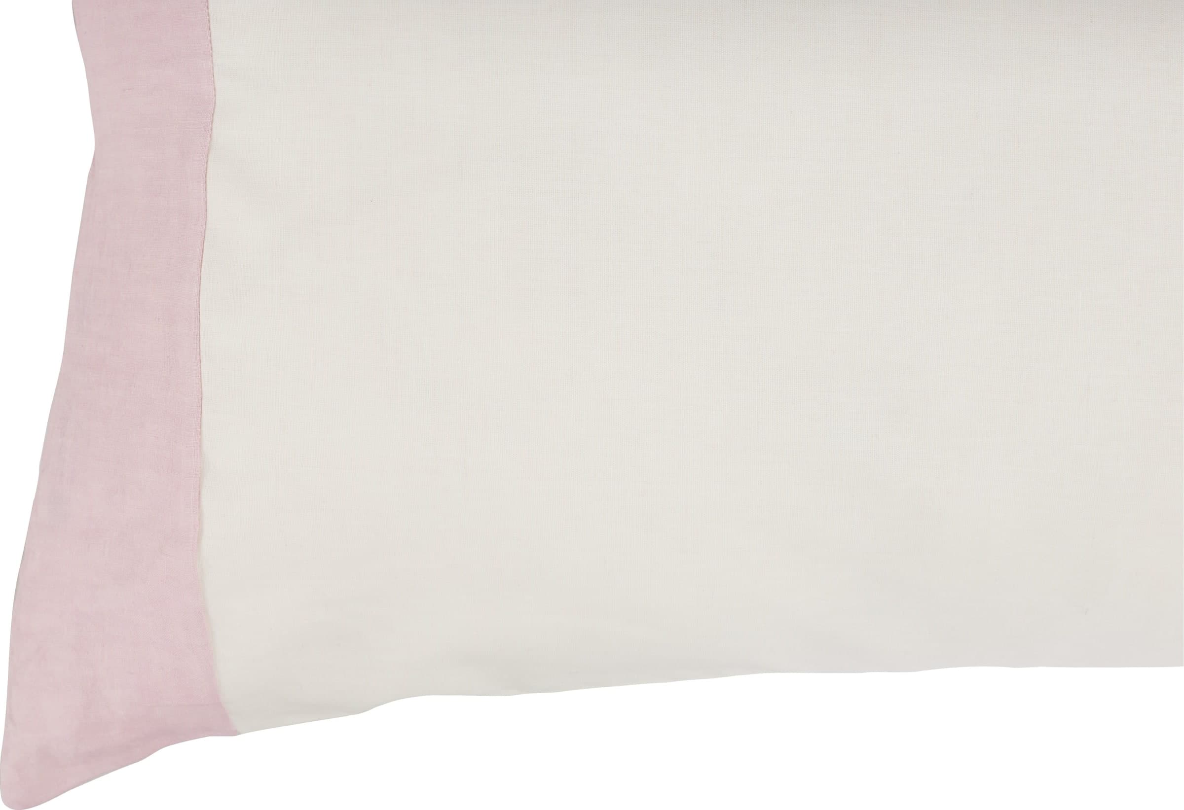 Set copripiumino federe parure copripiumino misto lino Made in Italy NATURALE/ROSA in Set copripiumini e federe Vanita di raso - Sesto San Giovanni, commercioVirtuoso.it
