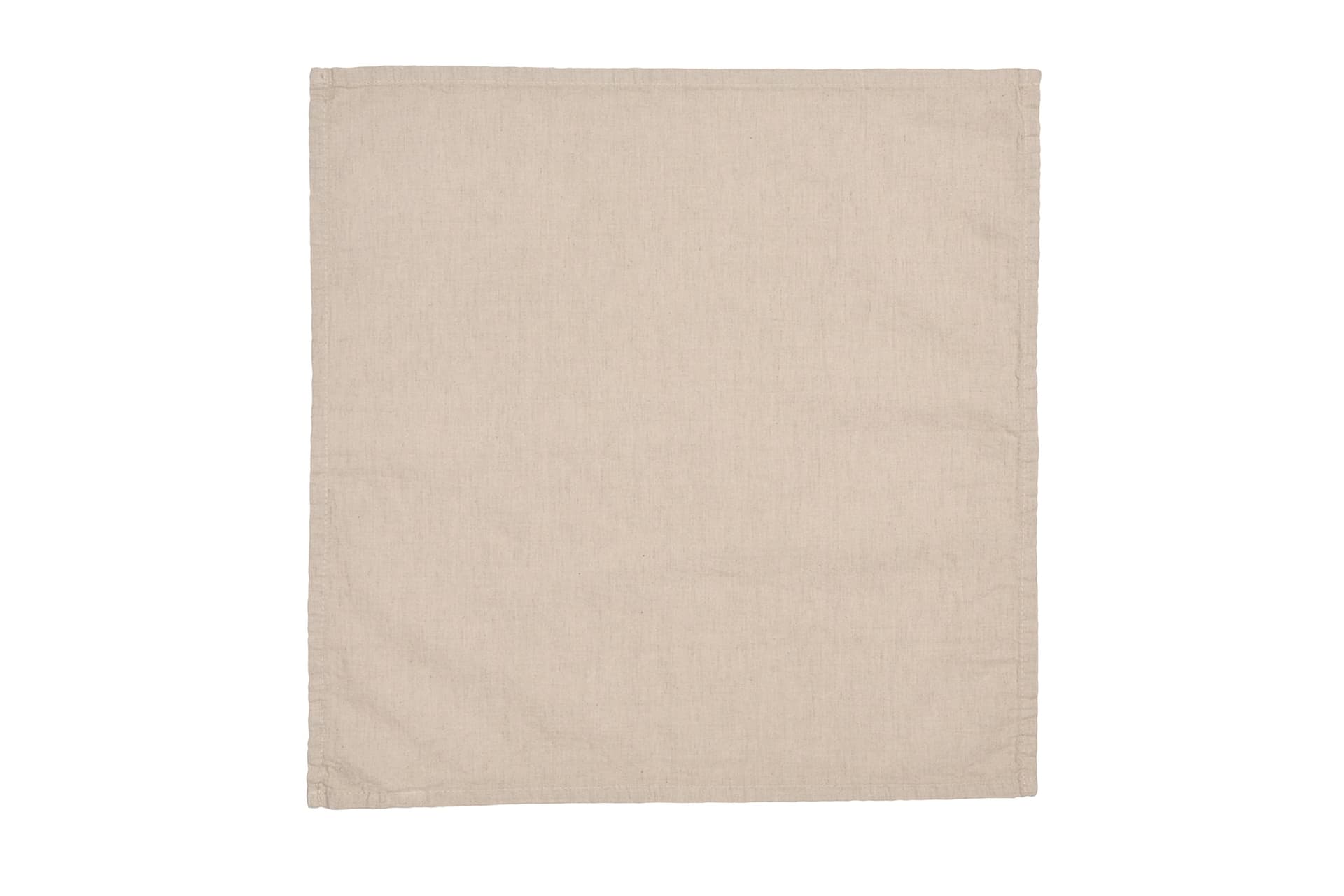 Set di 6 tovaglioli da tavola 45 X 45 CM in misto lino morbido resistente elegante made in italy NATURALE MELANGE in Tovaglie Vanita di raso - Sesto San Giovanni, commercioVirtuoso.it