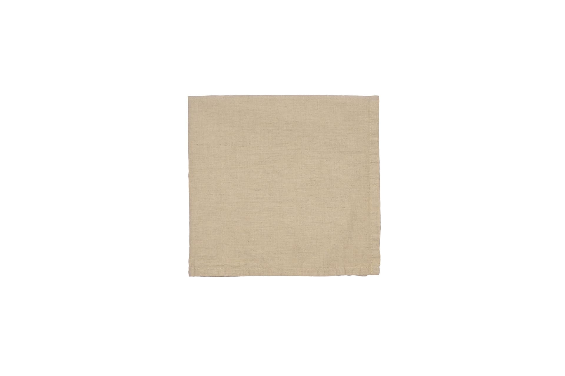 Set di 6 tovaglioli da tavola 45 X 45 CM in misto lino morbido resistente elegante made in italy SABBIA in Tovaglie Vanita di raso - Sesto San Giovanni, commercioVirtuoso.it