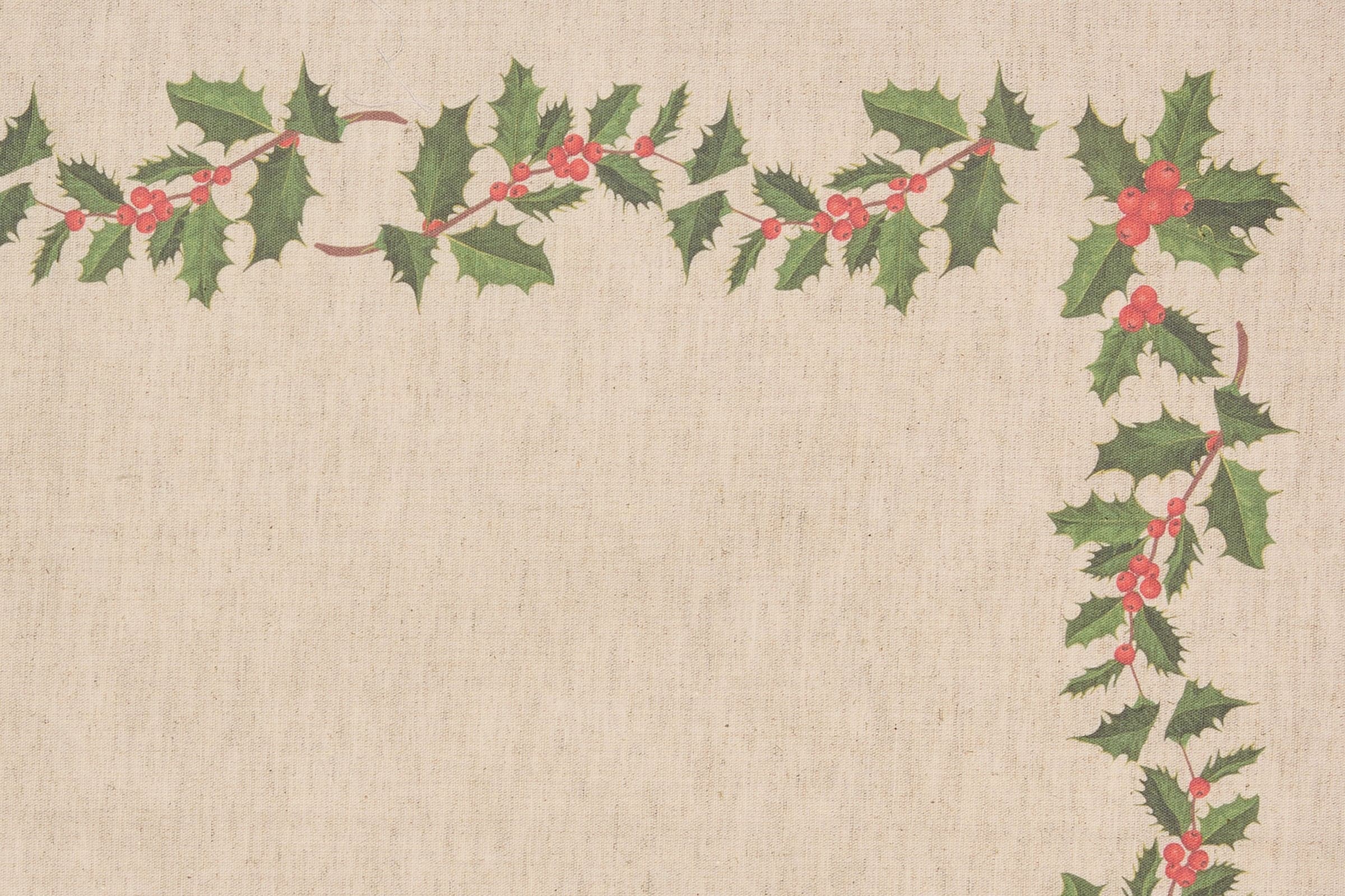 Set di 2 tovagliette americane natalizie coppia tovagliette 35 X 50 CM in misto lino decoro natale morbide resistenti made in italy AGRIFOGLIO in Tovagliette Vanita di raso - Sesto San Giovanni, commercioVirtuoso.it