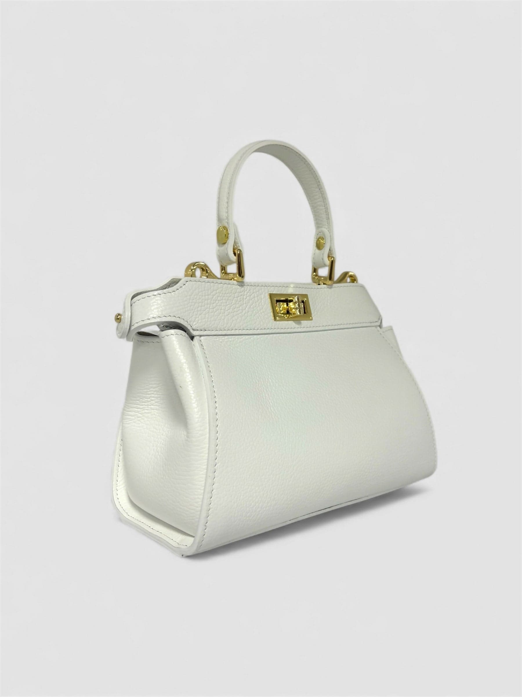 DOPPIASE Borsa a mano Micro in vera pelle Made in Italy 23x16x12cm in Borse a mano Nanabags - Sesto Fiorentino, commercioVirtuoso.it