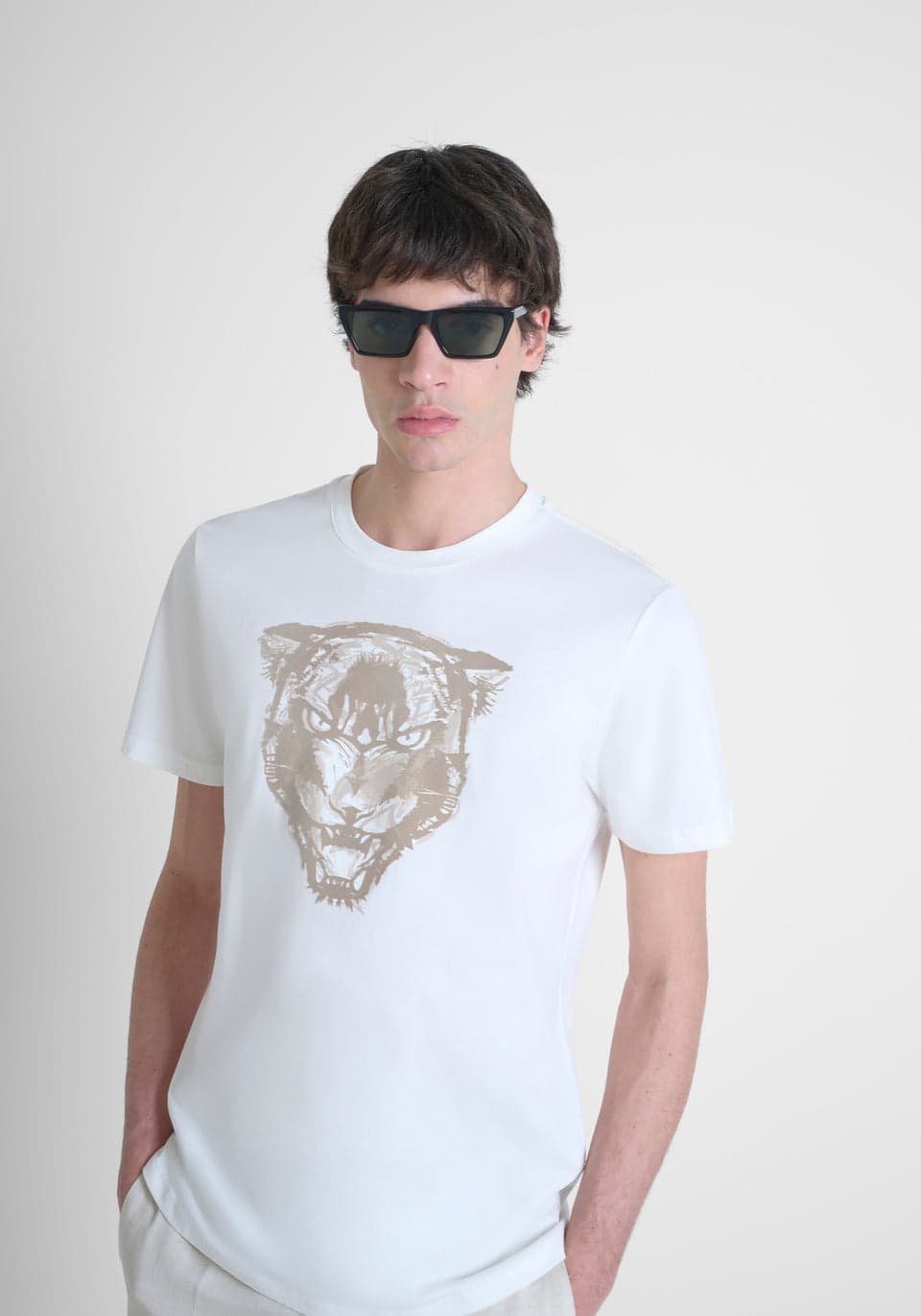 T-SHIRT M/M FA100144 1011 in Canotte Kanal 32 - Santa Maria di Licodia, commercioVirtuoso.it