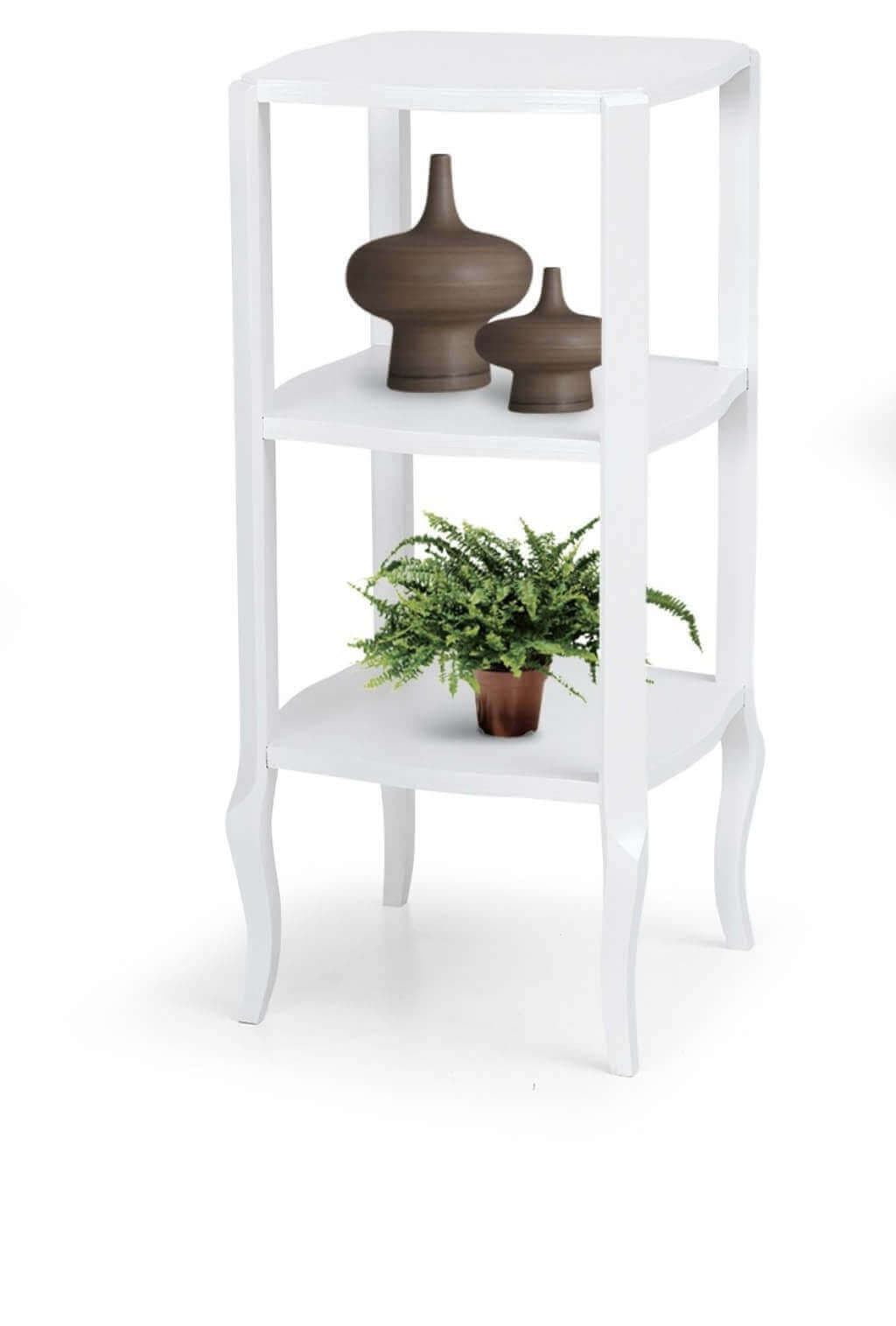 DOROTHY - mobiletto in legno massello 36x36x79 Bianco in Comò e cassettiere Milani Home - Dueville, commercioVirtuoso.it