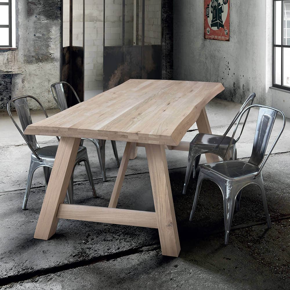ANDERSON - tavolo da pranzo moderno in legno 250x100 Marrone in Tavoli da sala da pranzo Milani Home - Dueville, commercioVirtuoso.it