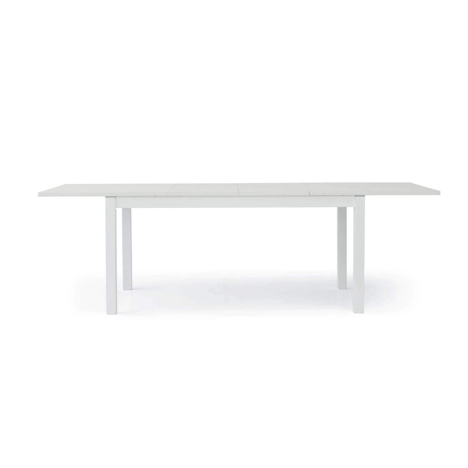 HARDY - tavolo da pranzo moderno allungabile frassinato 90x160/203/246 Bianco in Tavoli da sala da pranzo Milani Home - Dueville, commercioVirtuoso.it