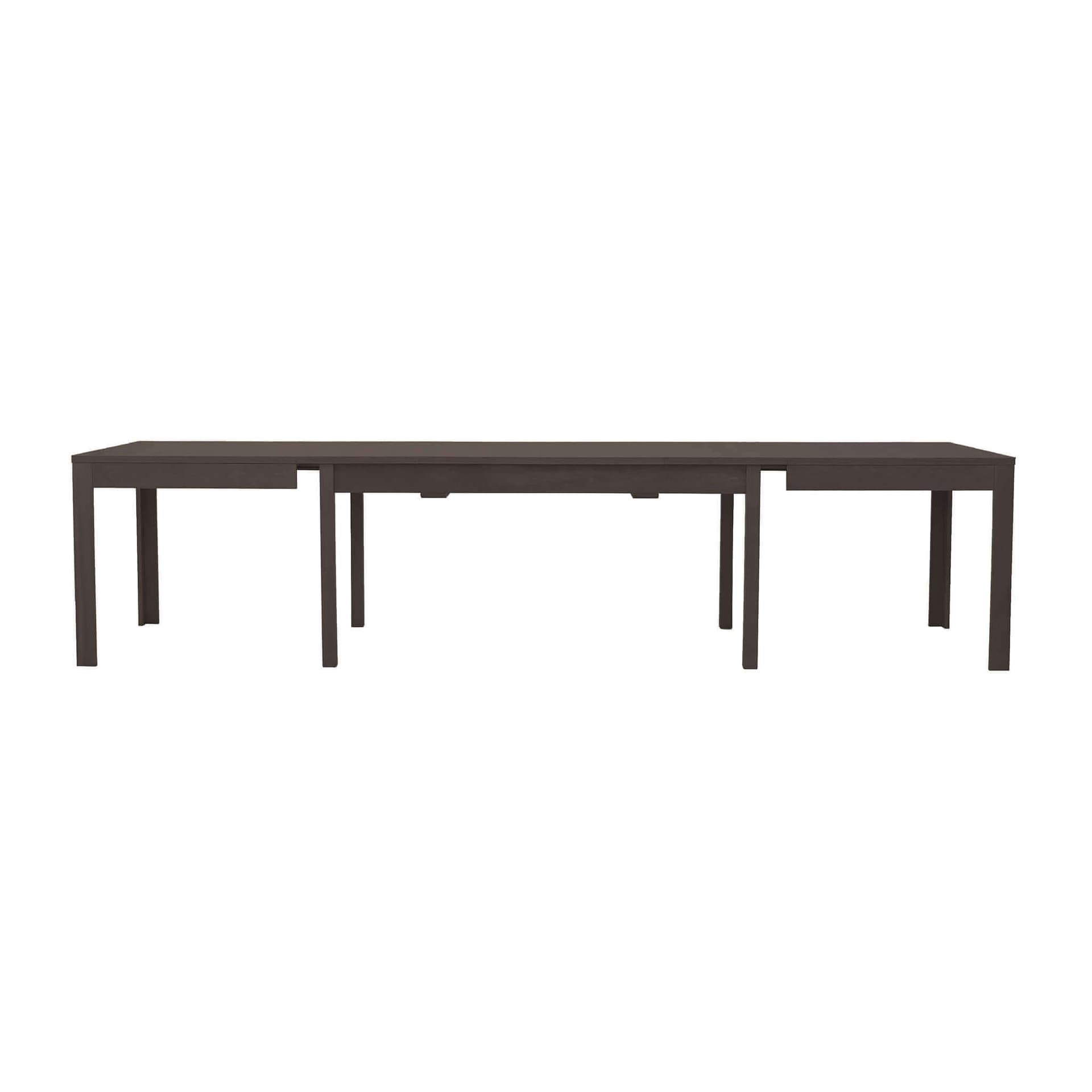 HANK - tavolo da pranzo moderno allungabile in rovere 90x160/203/246/289/332 Marrone in Tavoli da sala da pranzo Milani Home - Dueville, commercioVirtuoso.it