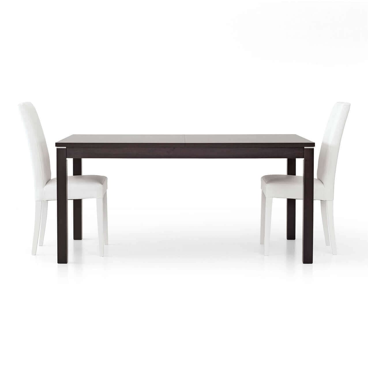 NEWTON - tavolo da pranzo moderno allungabile in rovere 90x160/203/246 Marrone in Tavoli da sala da pranzo Milani Home - Dueville, commercioVirtuoso.it