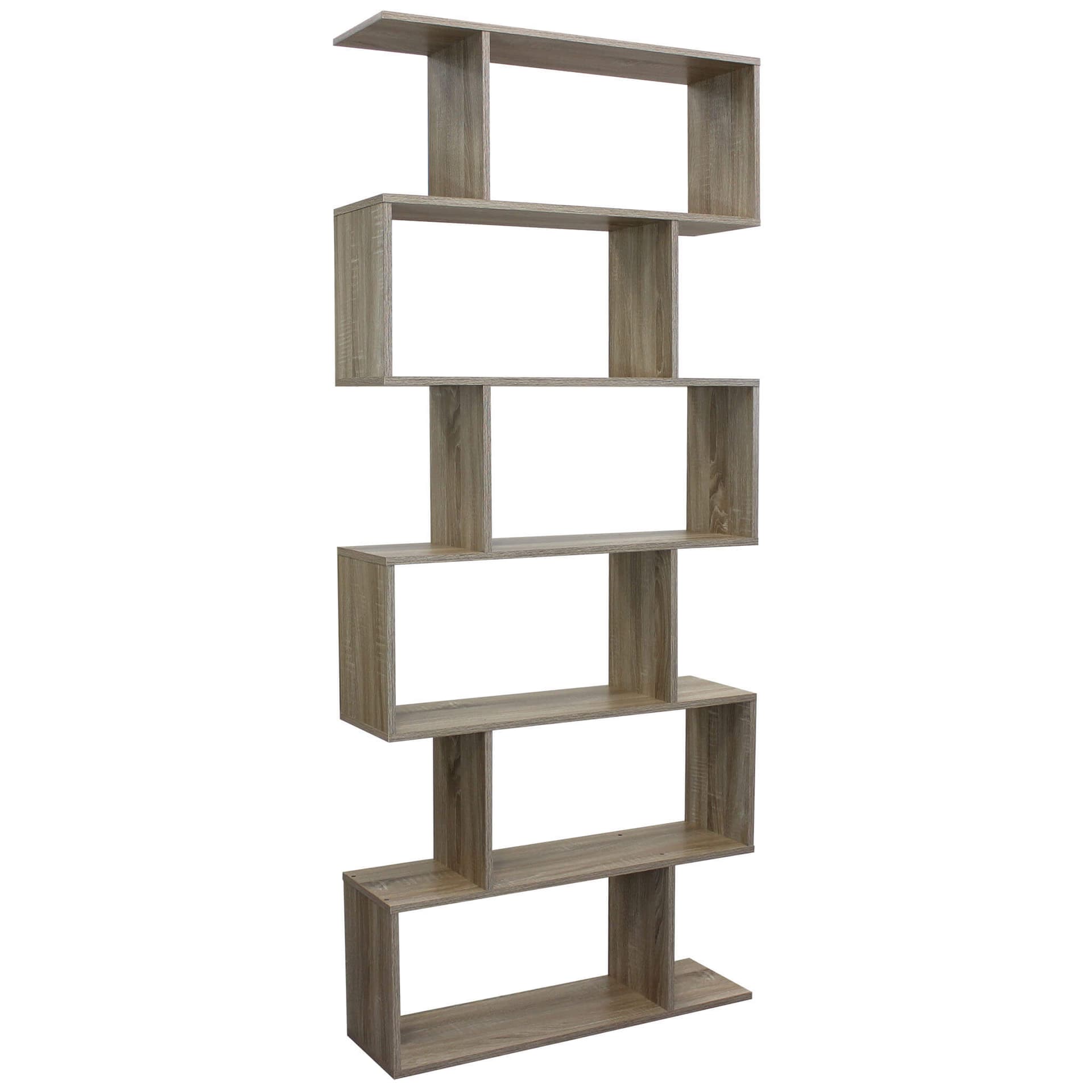 JOY - libreria moderna di design in legno Marrone in Librerie Milani Home - Dueville, commercioVirtuoso.it