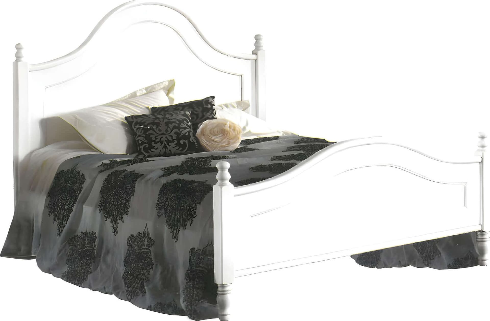 VENERA - letto matrimoniale bianco cm 174 x 216 x 148 h Bianco in Strutture letto Milani Home - Dueville, commercioVirtuoso.it