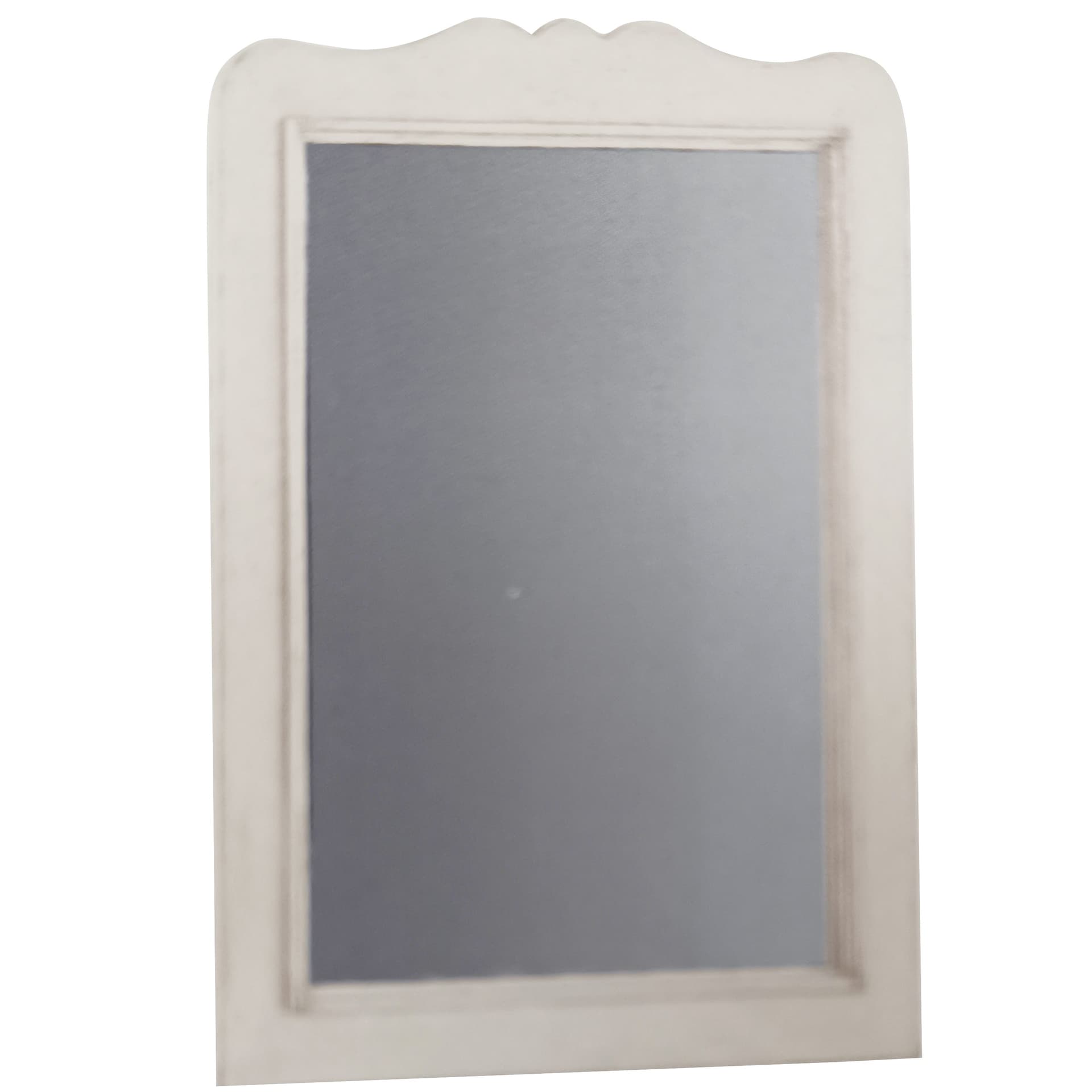 RUBINA - tavolino con specchio per ingresso cm 75 x 105 Bianco in Specchi da parete Milani Home - Dueville, commercioVirtuoso.it
