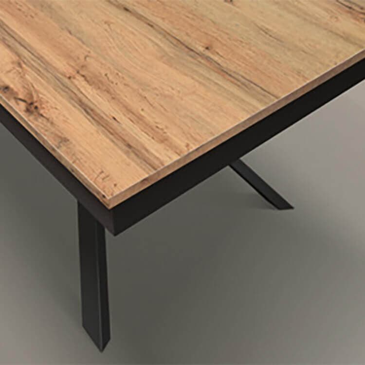 ALCYONE - tavolo da pranzo allungabile cm 90 x 160/220 x 77 h Quercia Chiaro in Tavoli da sala da pranzo Milani Home - Dueville, commercioVirtuoso.it