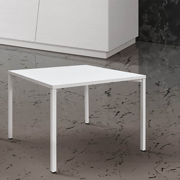 THETIS - tavolo da pranzo quadrato cm 55 x 55 x 45 h Bianco in Tavoli da sala da pranzo Milani Home - Dueville, commercioVirtuoso.it