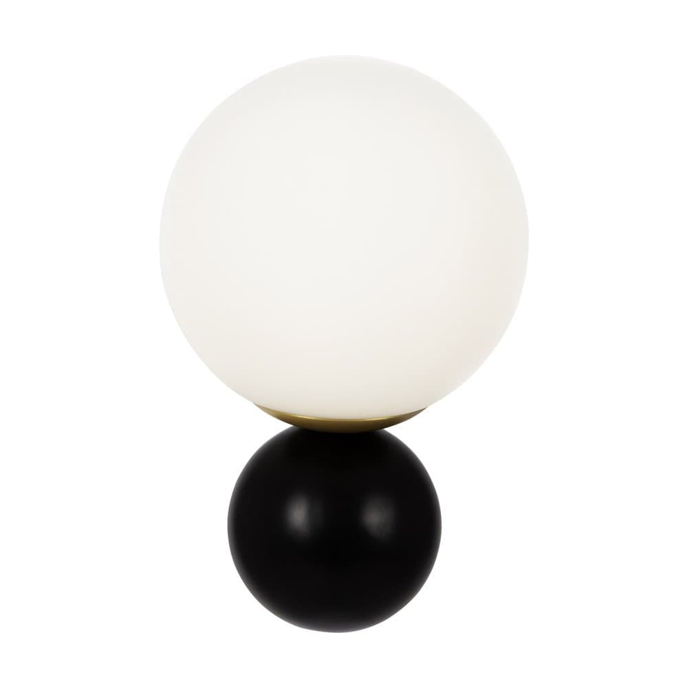 Applique Contemporanea Nostalgia Metallo Oro Opaco 1 Luce Diffusore Bianco in Applique LuceArt - Montecorvino Pugliano, commercioVirtuoso.it