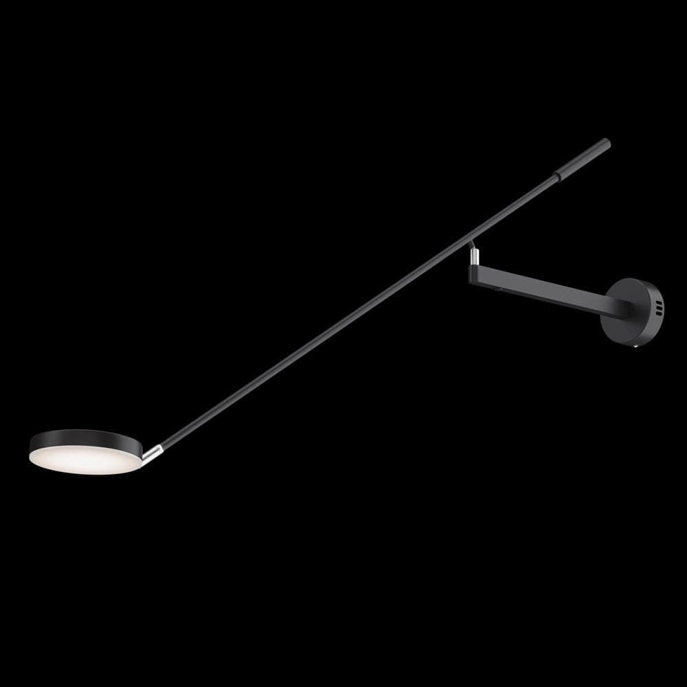 Applique Da Parete Moderno Fad Metallo Nero Metallo 1 Luce Led 6W in Applique LuceArt - Montecorvino Pugliano, commercioVirtuoso.it
