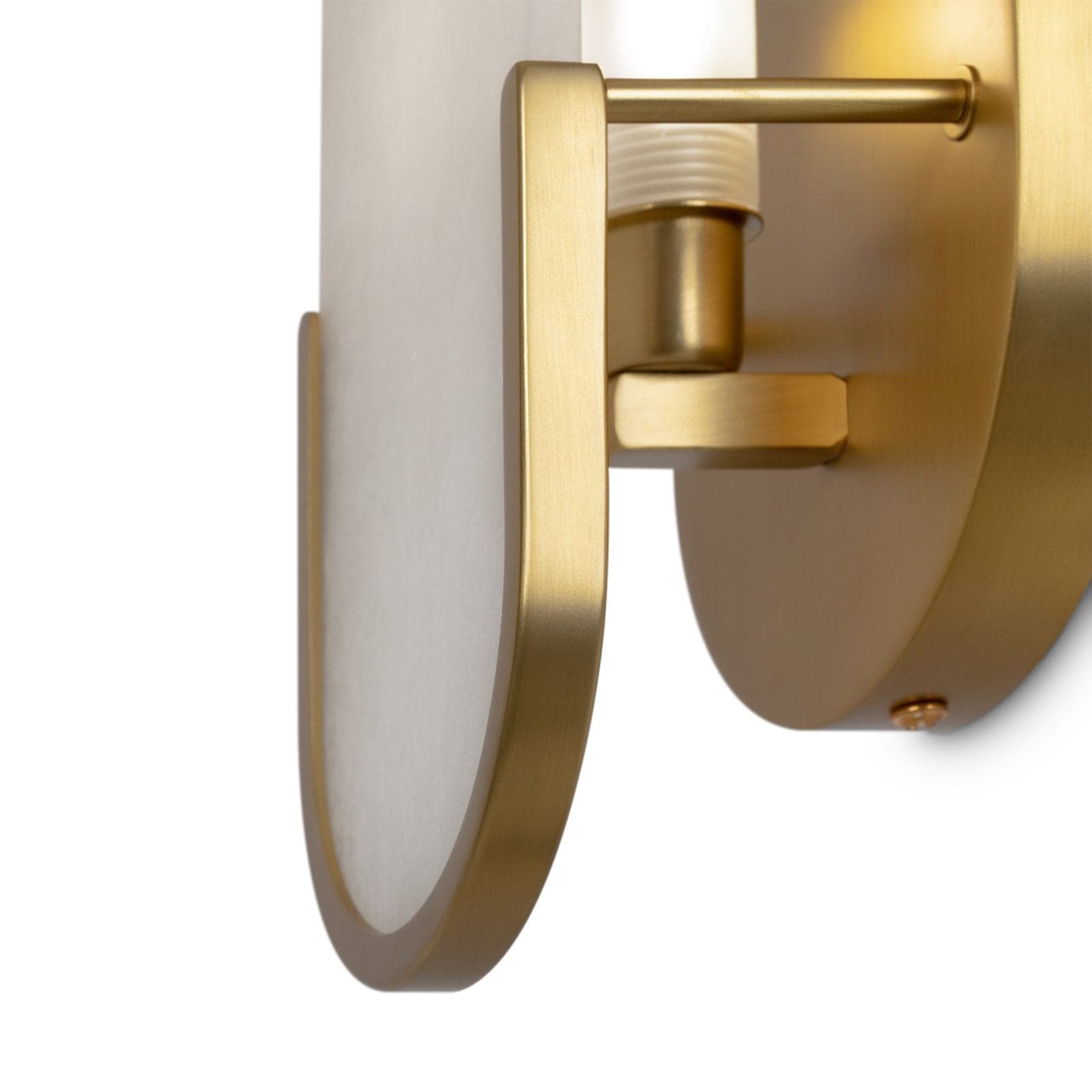Applique Da Parete Moderno Marmo Metallo Oro Marmo 1 Luce E14 40W in Applique LuceArt - Montecorvino Pugliano, commercioVirtuoso.it