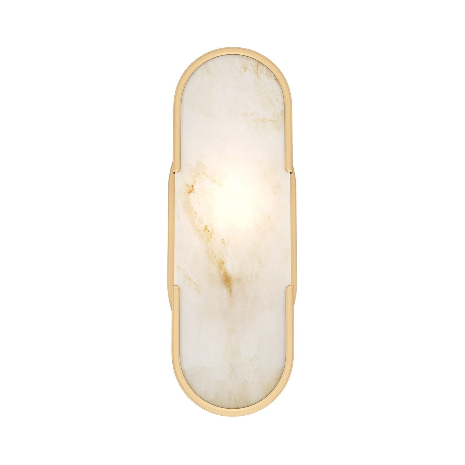 Applique Da Parete Moderno Marmo Metallo Oro Marmo 1 Luce E14 40W in Applique LuceArt - Montecorvino Pugliano, commercioVirtuoso.it