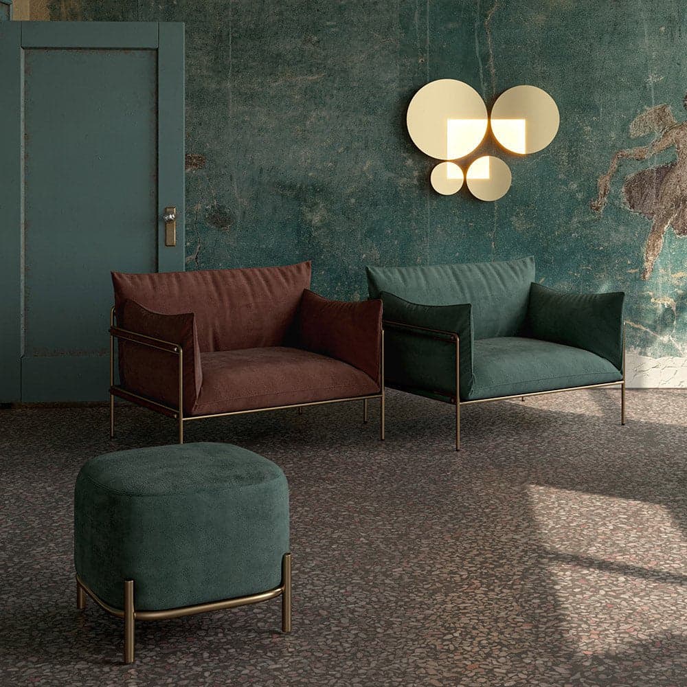 Applique Contemporanea Jupiter Alluminio Ottone 1 Luce 6W in Lampade da parete LuceArt - Montecorvino Pugliano, commercioVirtuoso.it