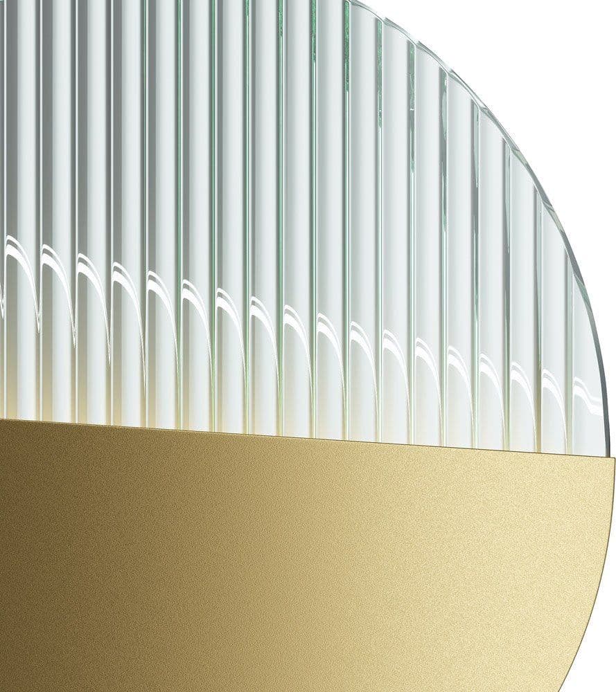 Applique Contemporanea Jupiter Alluminio Ottone 1 Luce 6W in Lampade da parete LuceArt - Montecorvino Pugliano, commercioVirtuoso.it