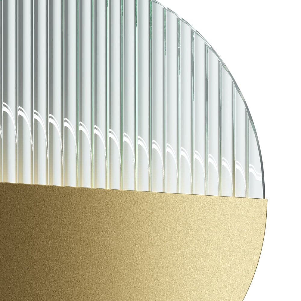 Applique Contemporanea Jupiter Alluminio Ottone 1 Luce 6W in Lampade da parete LuceArt - Montecorvino Pugliano, commercioVirtuoso.it