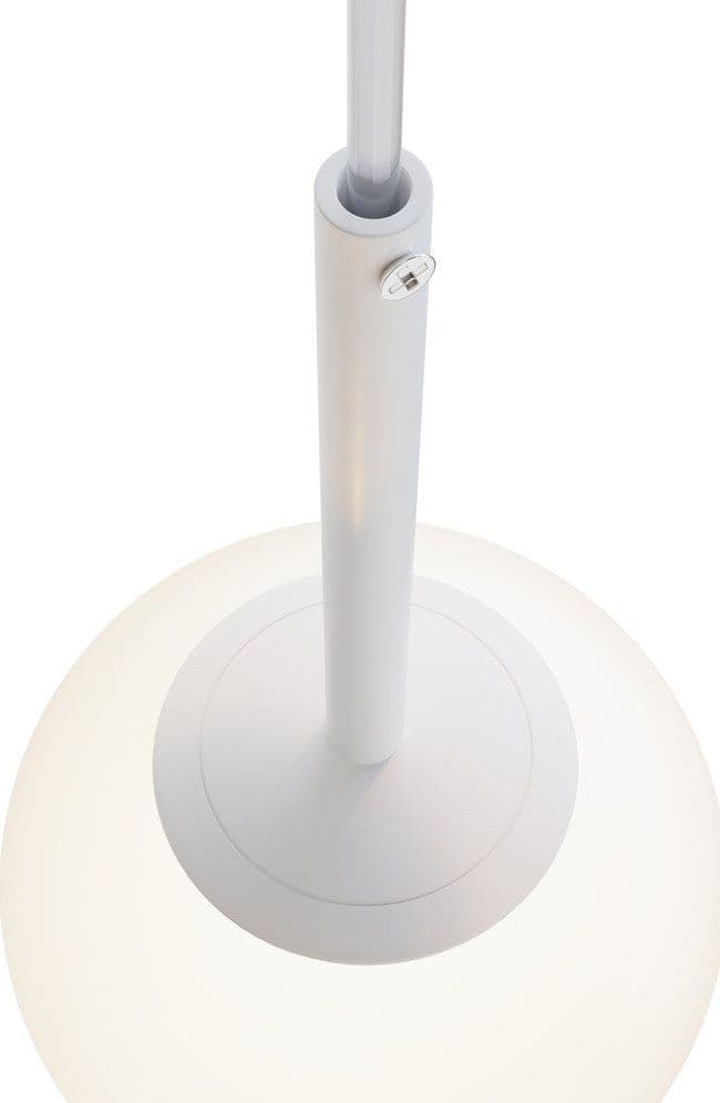 Lampadario Minimal Basic Form Piccola Metallo Bianco 1 Luce E Diffusore Bianco in Lampadari LuceArt - Montecorvino Pugliano, commercioVirtuoso.it