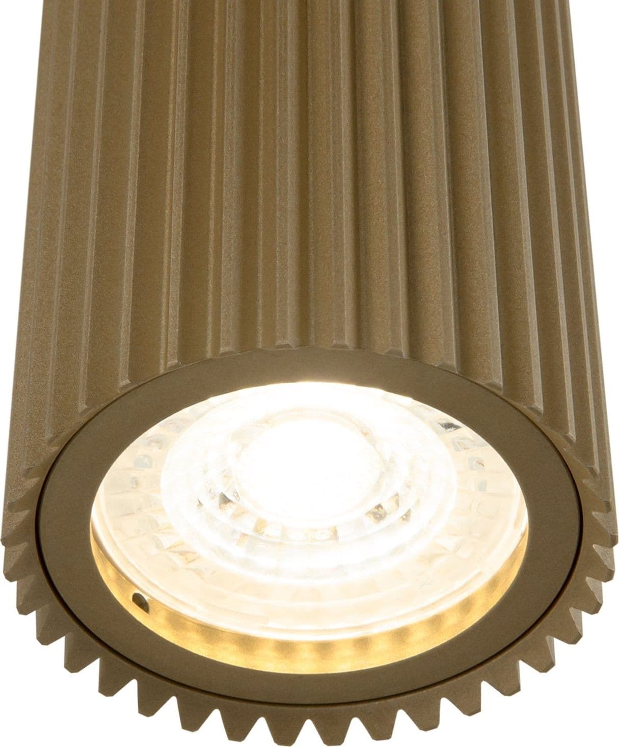 Applique Da Parete Moderno Dynamics Alluminio Oro 2 Luci Gu10 50W in Applique LuceArt - Montecorvino Pugliano, commercioVirtuoso.it