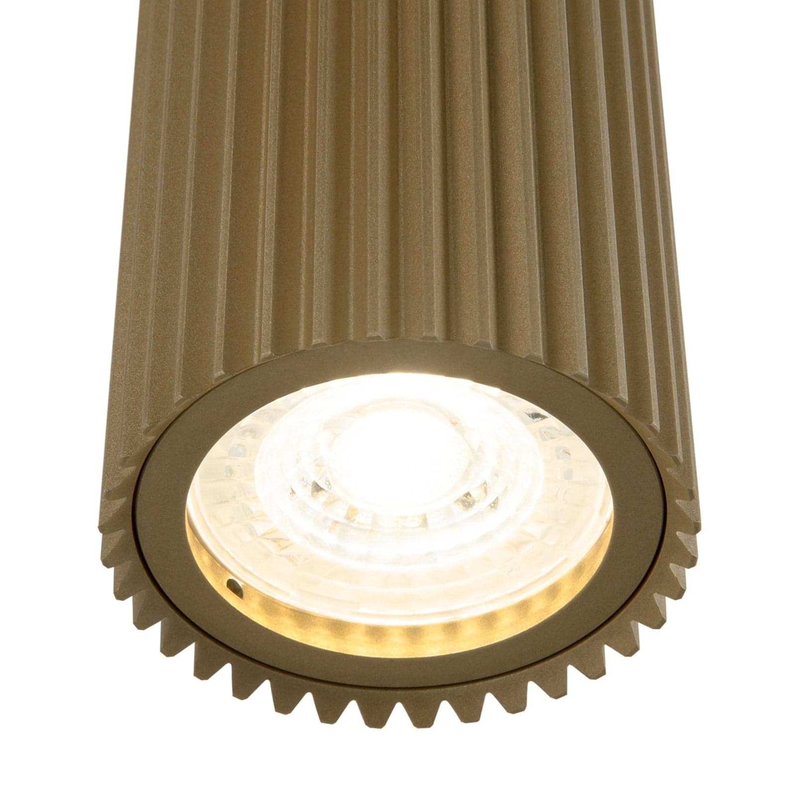 Applique Da Parete Moderno Dynamics Alluminio Oro 2 Luci Gu10 50W in Applique LuceArt - Montecorvino Pugliano, commercioVirtuoso.it