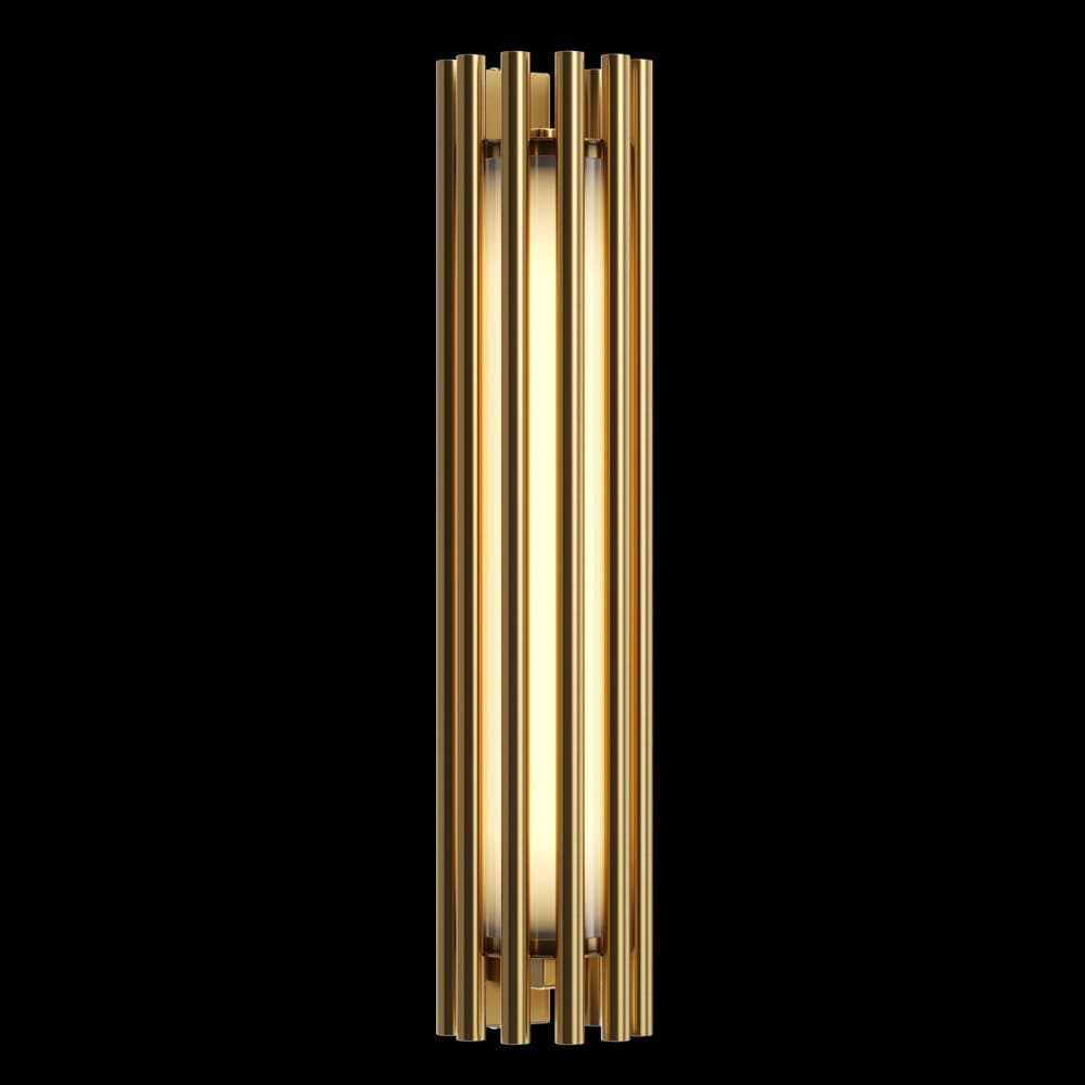 Applique Contemporanea Sonata Led Alluminio Ottone Diffusore Vetro Oro in Applique LuceArt - Montecorvino Pugliano, commercioVirtuoso.it