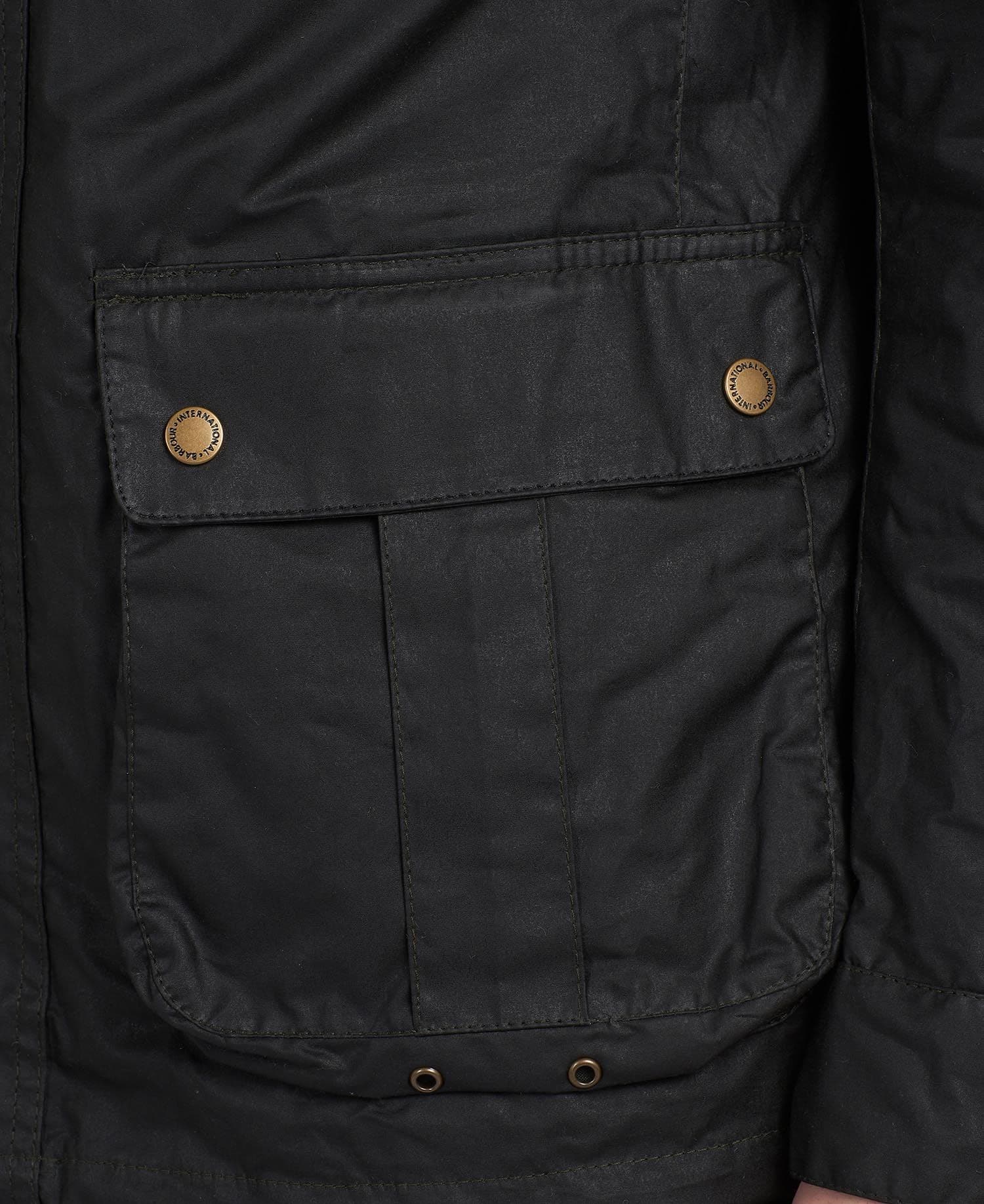 Barbour international lightweight duke max wac cot capospalla uomo in Giacche Broadway Red - Barletta, commercioVirtuoso.it