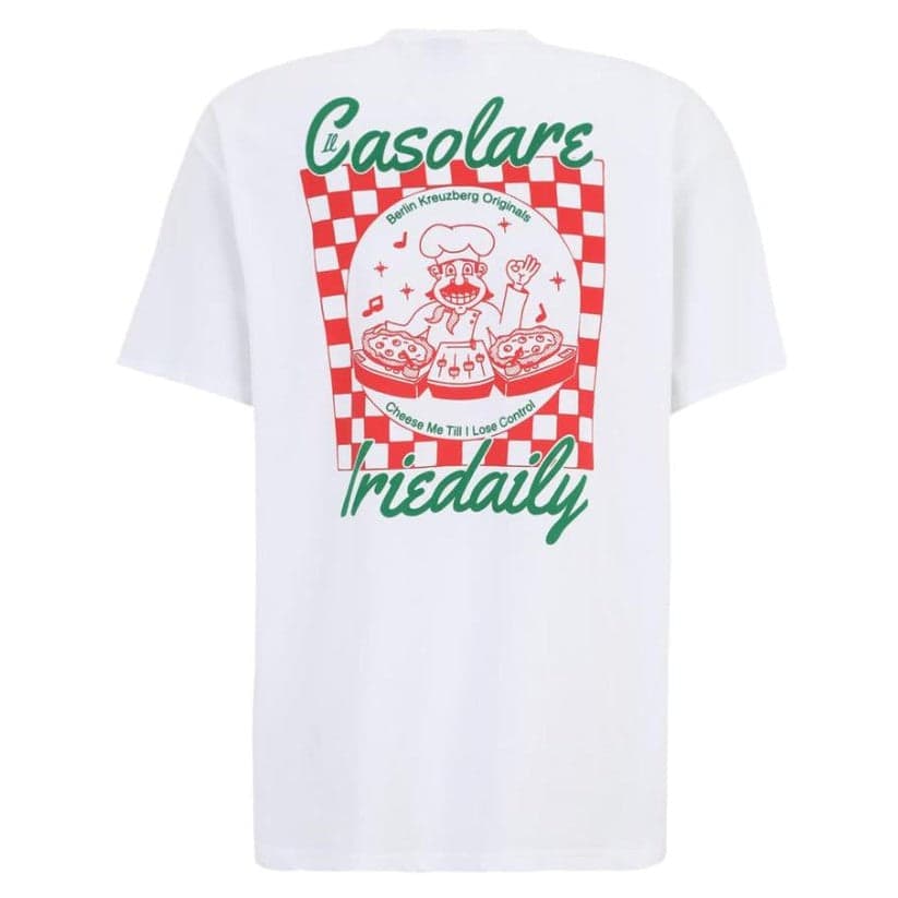 Maglietta T-shirt Iriedaily ID X Casolare DJ Wht in T-shirt Glad Store - Genova, commercioVirtuoso.it