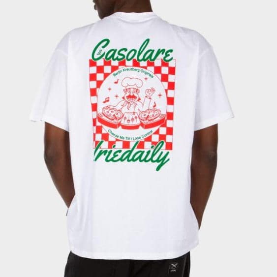 Maglietta T-shirt Iriedaily ID X Casolare DJ Wht in T-shirt Glad Store - Genova, commercioVirtuoso.it