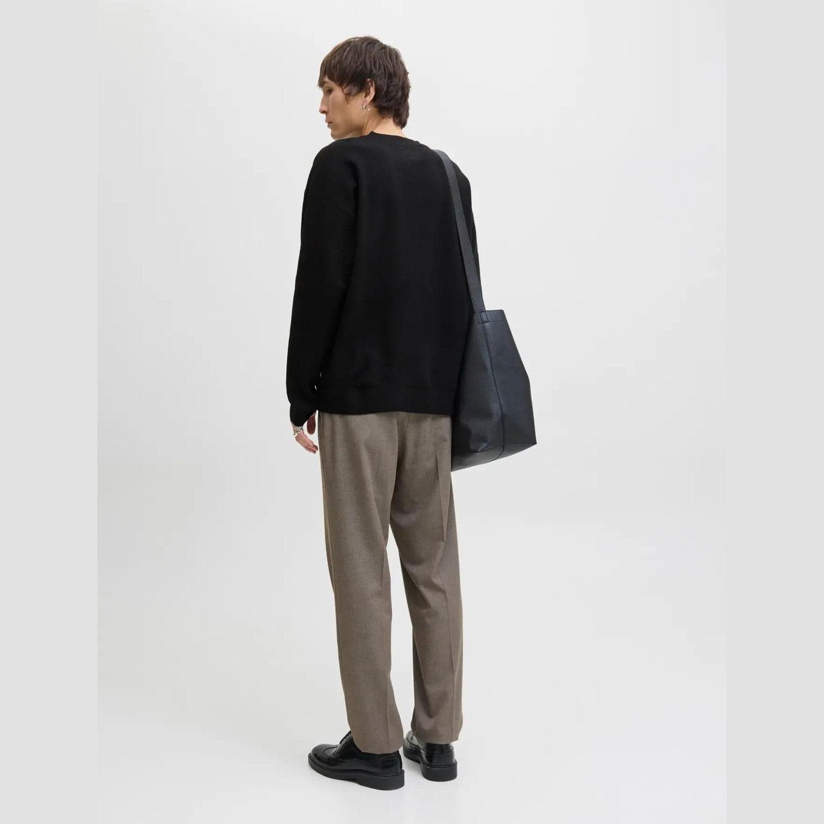 Maglione Jack & Jones Bradfort black in Maglioni Glad Store - Genova, commercioVirtuoso.it