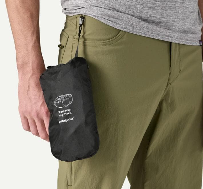 Marsupio Patagonia Terravia Hip Pk Black in Marsupi portasoldi Glad Store - Genova, commercioVirtuoso.it